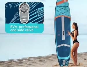 Planche à pagaie <span class=keywords><strong>gonflable</strong></span> (SUP) Da Niu tout-terrain pour la pratique sur des planches de surf gonflables dans les rivières, les lacs et l'océan. - Product Image 1