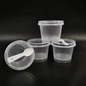 Wholesale clear ice cream containers for Fun and Hassle-free