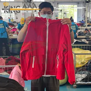 Jaket penahan angin Jepang untuk wanita, mode jaket windbreaker Jepang baju bekas, bundel grosir, jaket pengiriman gratis untuk wanita