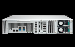 QNAP Storage TS-832PXU-RP-4G-CN NAS de Montaje en Rack 2U con Procesador de Cuatro Núcleos a 1.7GHz y 10GbE SFP+ TS-832PXU-RP-4G-CN - Product Image 3