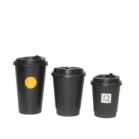 LOKYO - Custom Logo Printed Black Cups