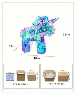 2023 nuevo regalo holográfico del Día de San Valentín brillante LED holográfico unicornio juguete para novia niños cumpleaños regalo de Navidad - Product Image 5