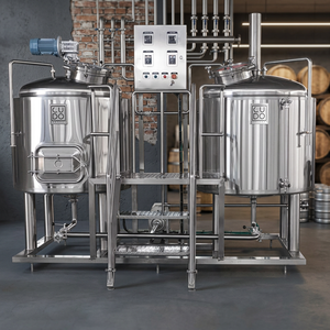 Système de brasserie à deux cuves de 500 L, équipement de brassage en acier inoxydable pour la fermentation en brasserie - Product Image 3