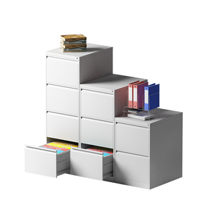 Morgie — stockage vertical à 4 tiroirs, personnalisé, tout en métal, meubles de bureau, en acier, armoire de remplissage - Product Image 2