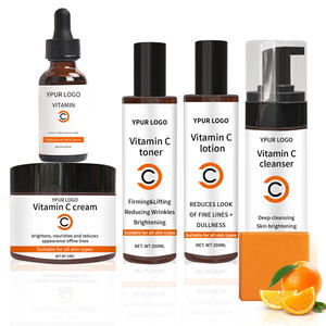 Natural Vegan Rejuvenating Skincare Kit Anti Wrinkle Facial Brightening Vitamin C Hyaluronic Acid AHA OEM/ODM <b>Skin</b> <b>Care</b> <b>Set</b> - Product Image 1