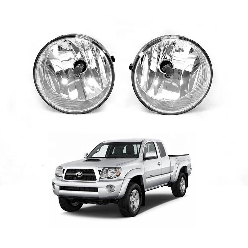 Toyota Tacoma 05-11 Projector Headlights Chrome Clear w/ RX Halo