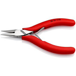 คีมอิเล็กทรอนิกส์พิเศษ KNIPEX 35 21 115 พร้อมข้อต่อแบบกดทะลุเคลือบพลาสติกกันลื่น 115 มม. - Product Image 2