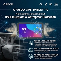 Terminal de données mobile pour la gestion de flotte, écran IPS 7 pouces 1000 nits, étanche, Android OS, navigation GPS, tablette PC pour camion