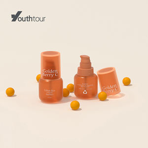 Nuovo Design <span class=keywords><strong>UDR</strong></span>: Flacone Contagocce Rotondo in PET Personalizzato 30ml/50ml, Confezione Cosmetica per Cura della Pelle, Contenitore Vuoto per Siero - Product Image 6