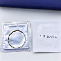 Cubierta de Cristal Acrílico para Reloj Vintage, Varios Tamaños 29.6/30.6/31/31.6/32.8mm, Repuesto de Cristal Redondo para Reloj