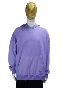 Sudadera con Capucha Oversize Unisex Personalizada H112, 450GSM, Algodón Grueso, Forro Bordado, Hombros Caídos, Diseño Estampado - Product Image 5