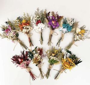 G208 Vente en gros <span class=keywords><strong>de</strong></span> fleurs séchées en vrac, arrangement floral, mini bouquet <span class=keywords><strong>de</strong></span> fleurs séchées naturelles pour la décoration <span class=keywords><strong>de</strong></span> la robe <span class=keywords><strong>de</strong></span> mariée et du marié - Product Image 6