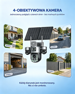 Cámara Solar Wistino 4G con Zoom 99X, Cámara <span class=keywords><strong>IP</strong></span> para Hoteles y Resorts, Seguridad para Huéspedes, Visión Nocturna, Seguimiento de Movimiento, Cámara CCTV para Exteriores - Product Image 4