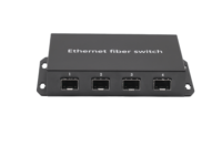 Convertisseur de média haute Performance Gigabit 4 ports SFP 2 RJ45 Commutateur à fibre optique 1000mbps pour caméra IP CCTV réseau