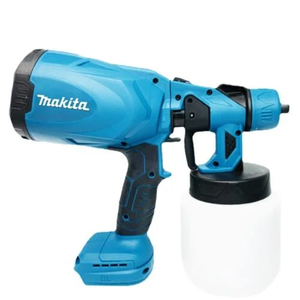 Pistolet à peinture sans fil <span class=keywords><strong>Makita</strong></span> <span class=keywords><strong>18V</strong></span>, pistolet à pulvérisation électrique, buse réglable pour meubles, murs, travaux de peinture DIY - Product Image 1