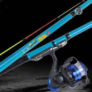 <span class=keywords><strong>Canne</strong></span> à pêche en fibre de verre, vente en gros, de haute qualité, bon marché, pour eau salée, 2 sections - Product Image 4