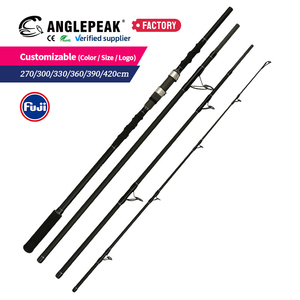 Canne à pêche surfcasting EVA 200g-400g 12ft 4 sections pour la pêche en mer au bar - Product Image 3