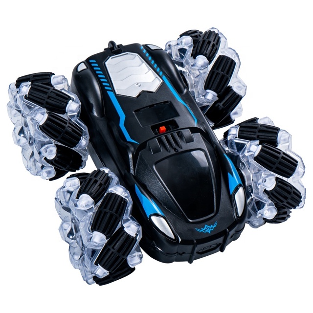 Newest Arrival Electric Double Side Stunt Car Lateral Drifting Rc Car Plastic Car Toys with Colorful Light Remote Control Toys