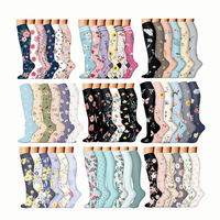 Chaussettes de compression OEM 20-30 mmHg 15-20 mmHg, hauteur genou, pour infirmières, travail, sport, course à pied, personnalisables