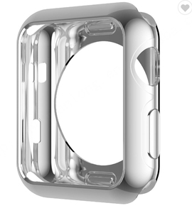 Estuche hueco de TPU para Apple Watch Galvanoplastia Estuche de reloj de TPU para Iwatch 7 6 5 4 3 2 1 - Product Image 4