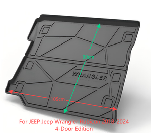 Accessoires <span class=keywords><strong>Auto</strong></span> tous temps 3D doublure de compartiment cargo arrière tapis de coffre de voiture pour JEEP Wrangler Rubicon 4 portes édition 2018-2024 - Product Image 3