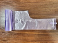 HDPE LDPE全自动高速双线塑料星形密封t恤垃圾袋卷式制造机