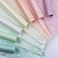 Papier de soie perlé Emballage cadeau Papier de doublure intérieure Papier d'emballage imperméable pour bouquet de fleurs Fournitures florales pour fleurs fraîches