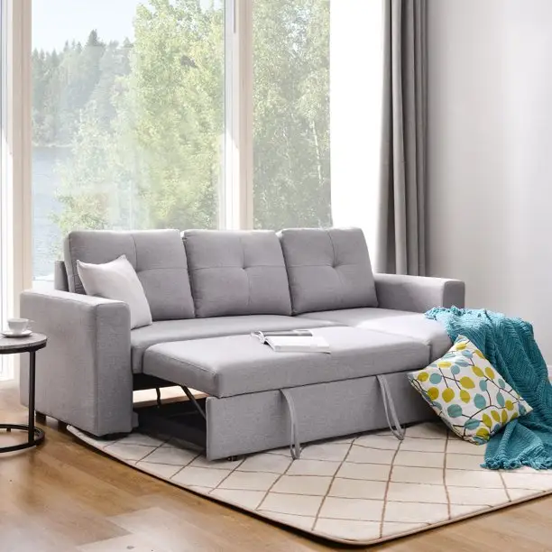 Canapé-lit pliable pour une personne, canapé-lit de salon, meubles de rangement