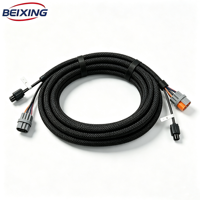 A00009 BeiXing Faisceau de câblage automobile personnalisé étanche IP66 avec isolation en PVC pour voitures et motos