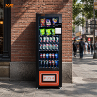 Distributeur automatique réfrigéré en libre-service 24h/24, snacks, boissons, mouchoirs, outils, écran tactile, distributeur automatique intelligent