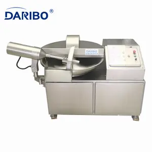 DRB-ZB80L Meat Bowl Chopper Fresh Meat Curry Horizontal Cutter Machine Carrots Cutting Cheese Cutter