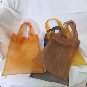 Bolsa de Compras de Organza Personalizada, Bolsa de Organza con Malla, Bolsa de Regalo para Navidad o Boda, Bolsa de Organza Resistente - Product Image 6