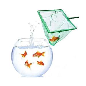 4 Inch Grenen Groene Aquarium Visnetten 2 Pak Kleine Vierkante Mesh Met Plastic Handvat Voor Gebruik In De Woonkamer - Product Image 6