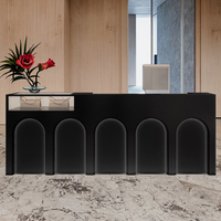 Shinestone Antique Réception Bureau pour Hôtel École Centre Commercial Peint Caisse Enregistreuse Fleur Boutique Comptoir Dessert Table Magasin De Vêtements