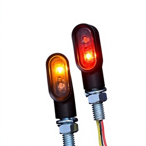 ไฟเลี้ยว LED สำหรับมอเตอร์ไซค์แบบรวมพร้อมไฟท้าย ได้รับการรับรองมาตรฐาน E-Mark - Product Image 1