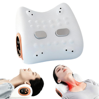 Oreiller de massage cervical électrique portable multifonctionnel chauffant pour la relaxation des muscles du cou OEM EPM-02 5V 6W