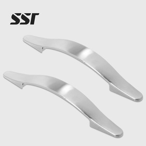 Poignées de meuble en aluminium 80 mm, boutons de tiroir modernes réglables pour commode, cuisine, salle de bain, chambre, salle à manger, armoire - Product Image 1