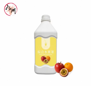 Jarabe de Frutas Mixtas al por Mayor con Pulpa y Puré, Jugo Concentrado 2.5kg, Halal, Viscosidad Estable para Suministro de Postres al por Mayor - Product Image 1