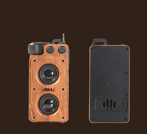 Loa không dây bass mạnh mẽ với hệ thống âm thanh kép, chức năng radio cổ điển, hỗ trợ thẻ nhớ USB và thẻ TF, dùng được cho thiết bị di động ngoài trời - Product Image 6