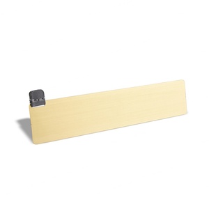 ป้ายกำกับส่วนตัวแบบกำหนดเอง วัสดุทองเหลืองคุณภาพสูง ไม่แตกหักง่าย ที่คั่นหนังสือแบบหรูหรา - Product Image 6