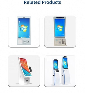 Beautiful Horizontal Screen 23.6/32 Inch Flexible Screen Digital Audio <b>Speaker</b> Custom Pos <b>Stand</b> Self Kiosk Cashless Payment - Product Image 6