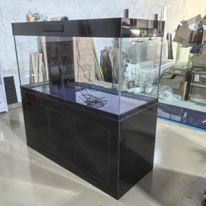 Lampu Led tangki ikan vertikal logam campuran aluminium lampu kaca akuarium tangki ikan besar dengan filter Eco - Product Image 6