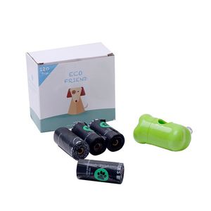 <b>Compostable</b> Cornstarch Pla Pbat Biodegradable Plastic <b>Bags</b> Custom Eco Friendly for Pet Dog Poop Waste Trash Garbage - Product Image 4