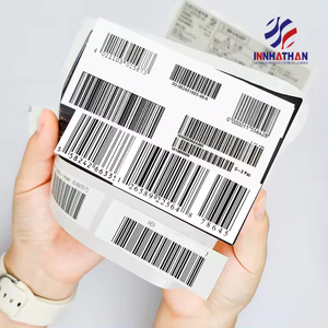 Etiquetas de código de barras Etiqueta adhesiva permanente Etiqueta adhesiva de alta definición Muestra gratis Iso Etiqueta personalizada Logo Hecho en Vietnam a granel - Product Image 3