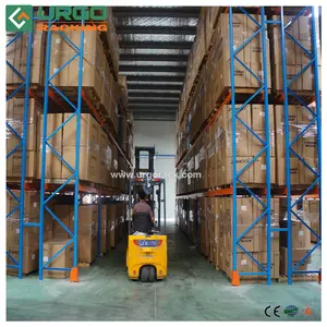 Multifunctional Rack Warehouse Stacking Blue And Orange Pallet Racking