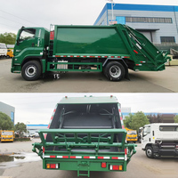 Camion à ordures compacteur ISUZU 16m³, camion d'assainissement urbain 18 tonnes, livraison directe d'usine
