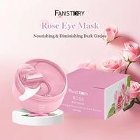 Masque pour les yeux à la rose hydratant anti-rides de marque privée