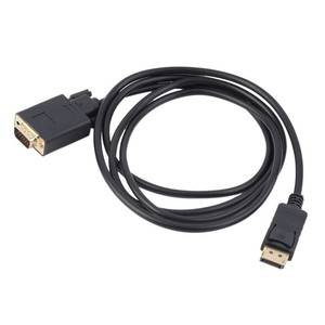 Dp To Vga Adapter <b>Cable</b> 1.8M Male To Female 1080P Video Data Transmission <b>For</b> <b>Computer</b> Oxygen Free Copper Braid Shielding Pvc - Product Image 4