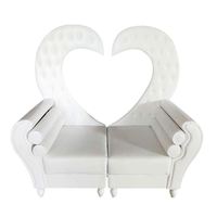 Chaise Trône Personnalisée en Plastique pour Bureau, Modèle Princesse Rouge et Or, Chaise Trône Roi et Reine Violette