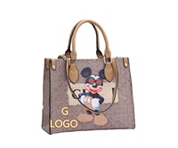 Bán Buôn Túi Tote Nữ Chất Lượng Cao Thương Hiệu G & Chuột Mickey Túi Xách Thiết Kế Thương Hiệu Nổi Tiếng Túi Mua Sắm